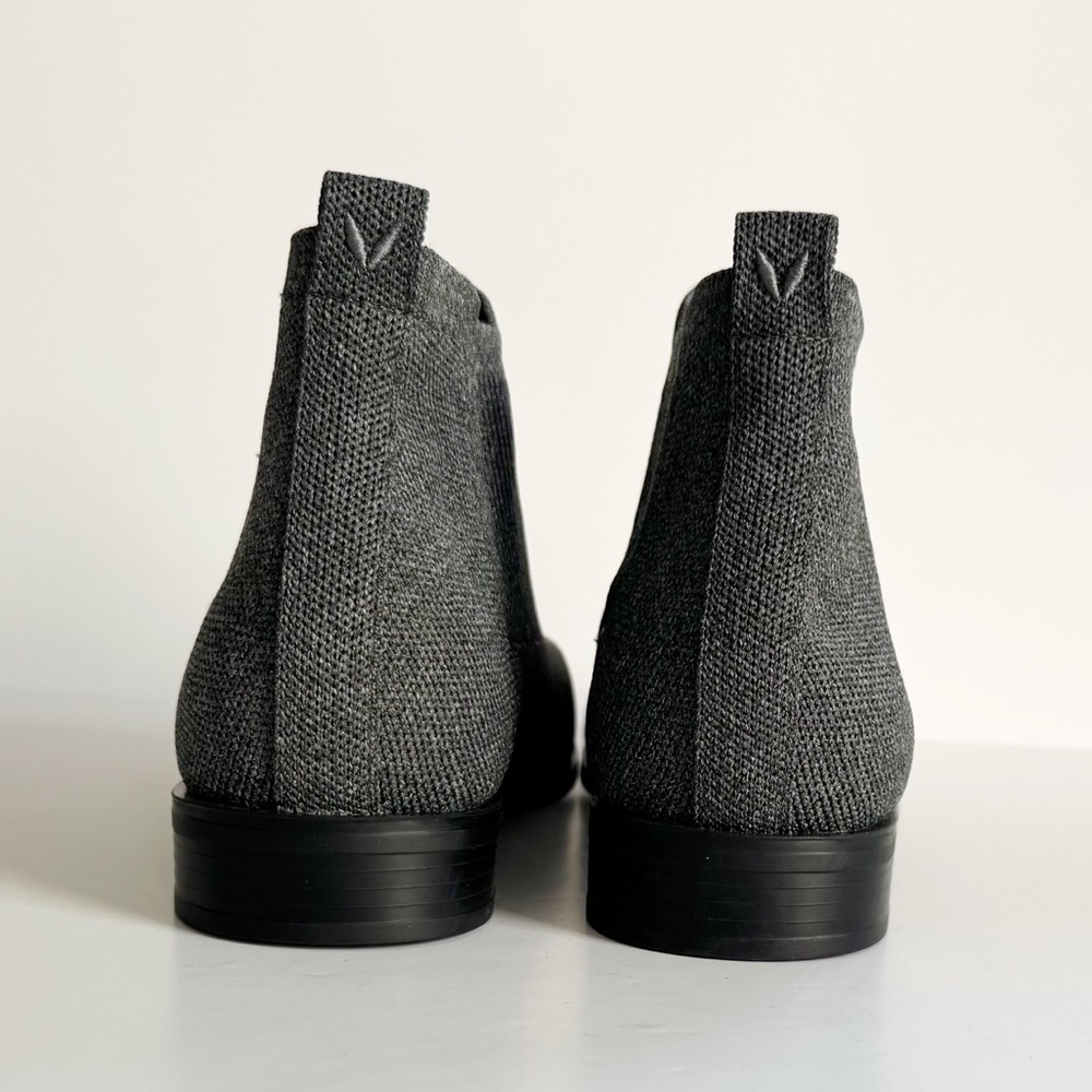 Vivaia Ryan Slip-On Square Toe Chelsea Ankle Boots in Grey | Size 41 NWOT - Picture 6 of 12